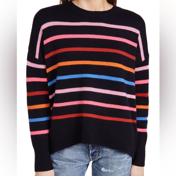 Sundry Sweaters - Sundry Oversized Stripped Sweater